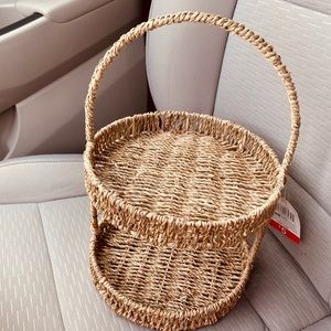 3 tiered wicker Tray Target